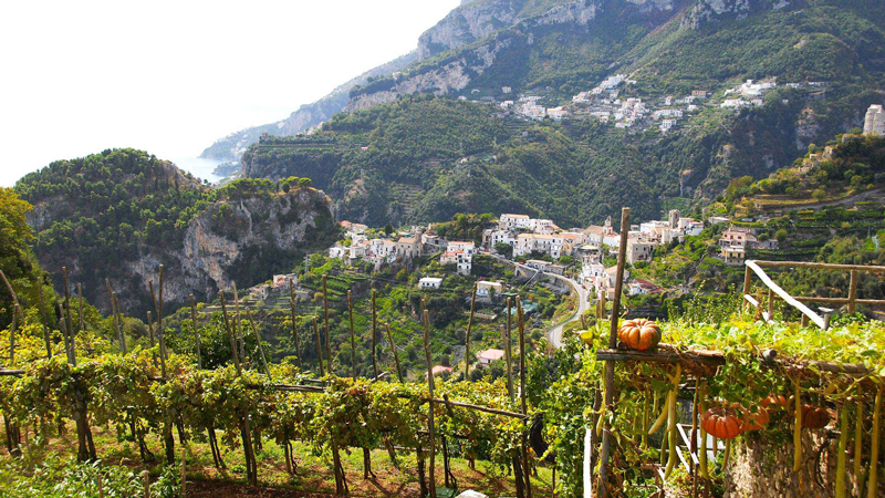 Roma & Amalfikysten kombinert sykkel & vandre