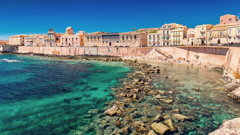 Sykkeltur Sicilia kyst